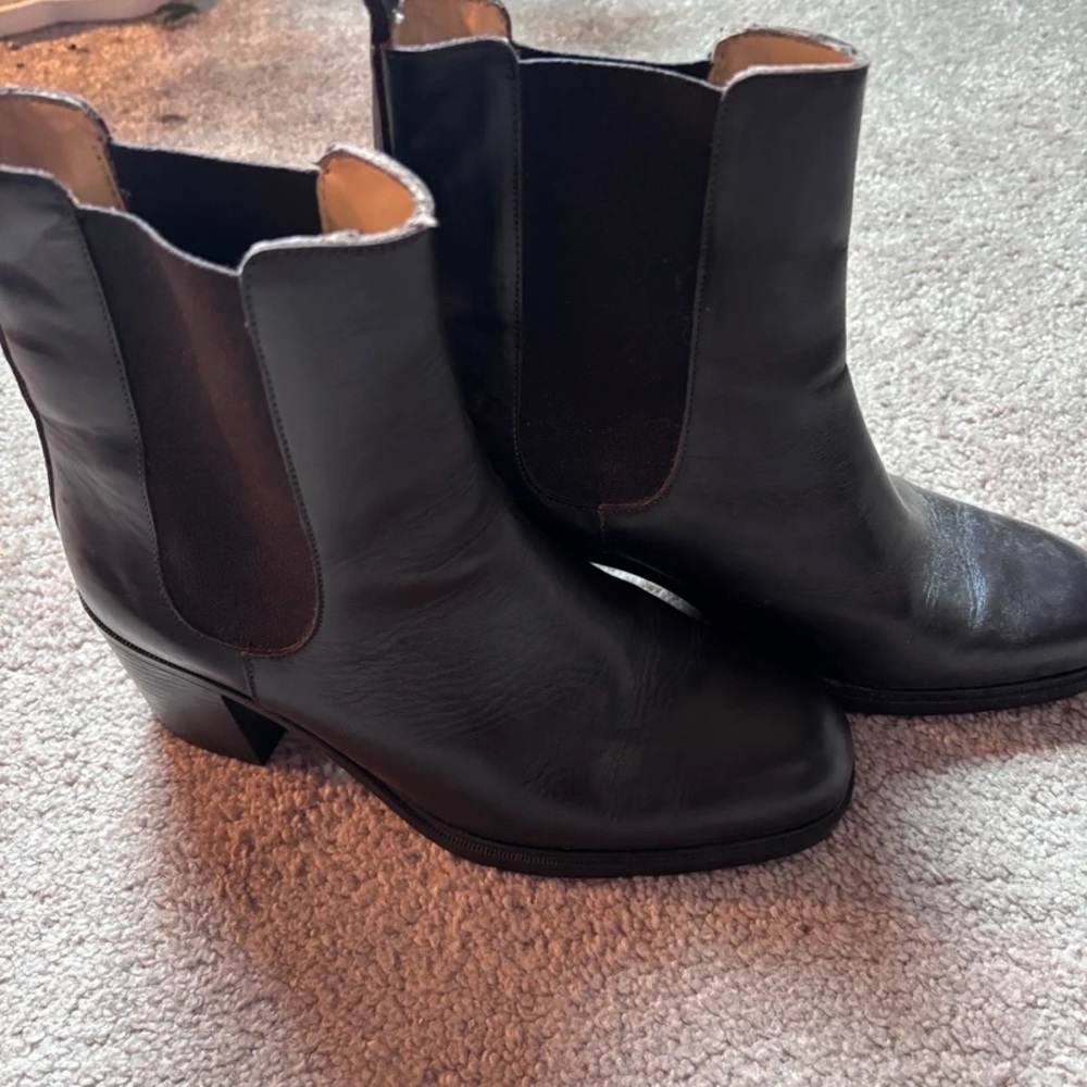 Hunt Club Elegant Black Heeled Boots